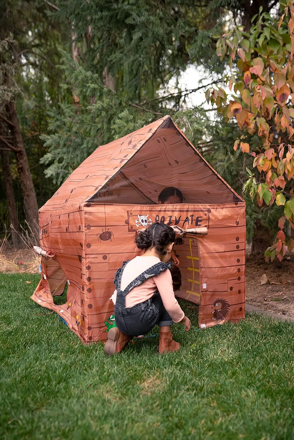 Pacific Play Tents 60801 Kids Club House Playhouse, 50" x 40" x 50" New Size