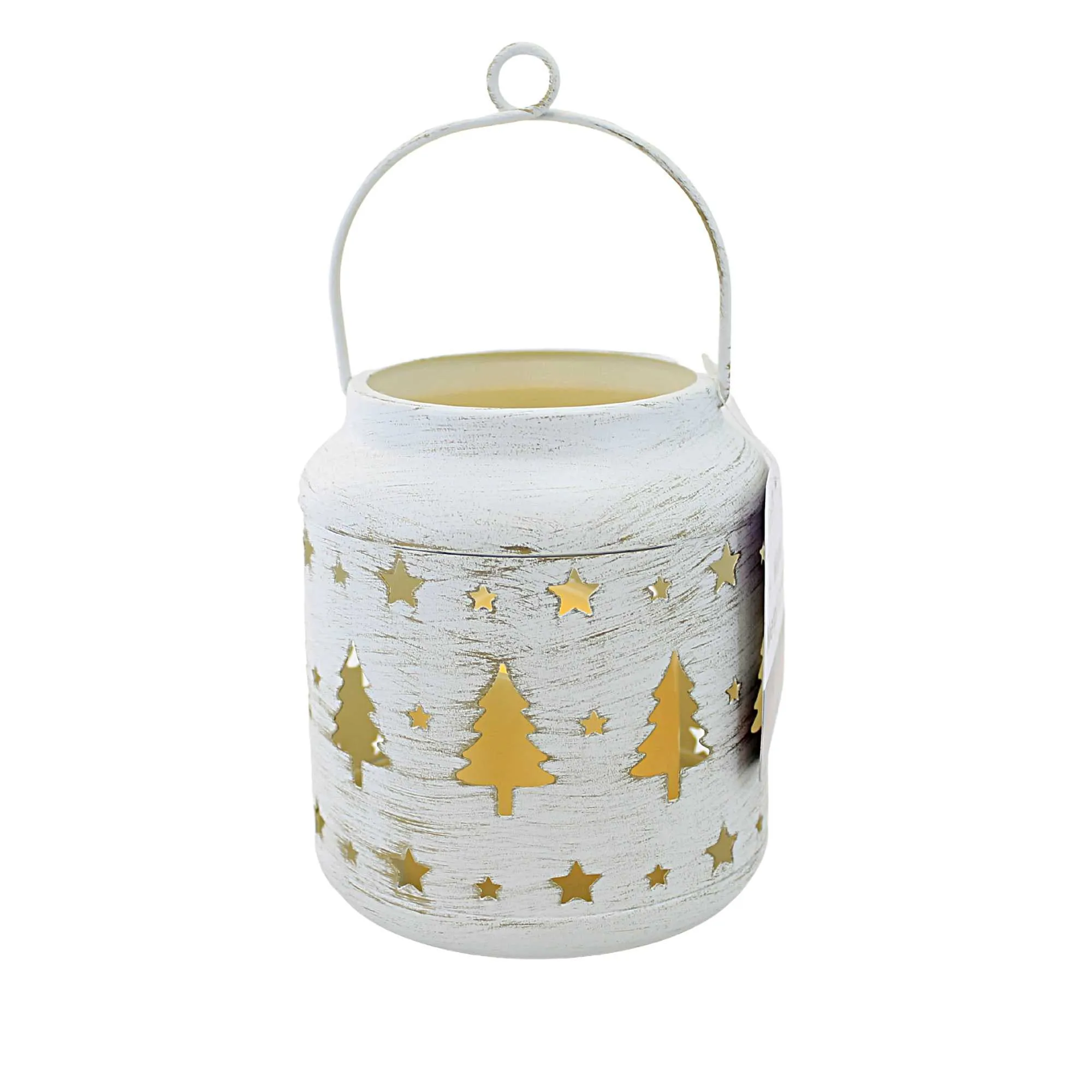 (Parent-Ge3062) Metal Winter Lantern