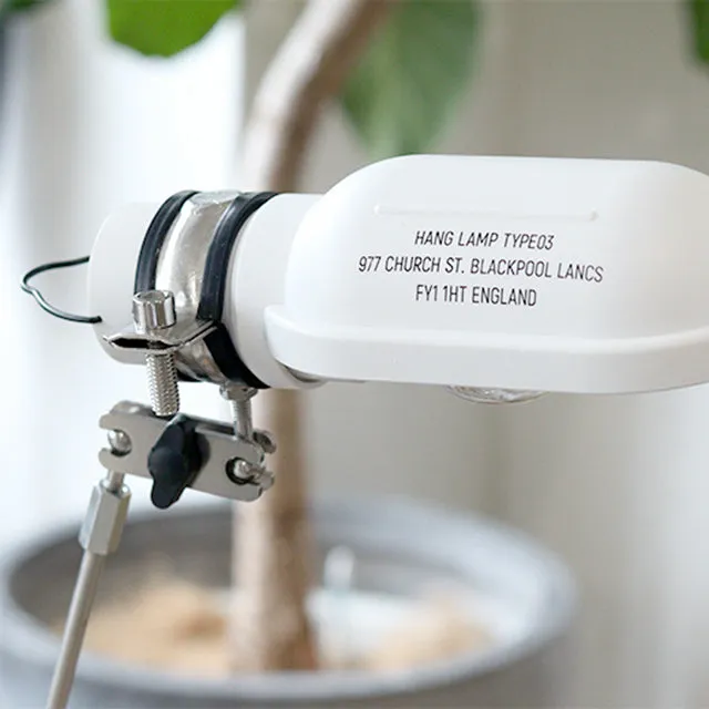 Post General Hang Lamp Type 3 - Black