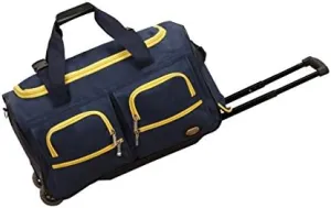 PRD322NAVY 22 in. ROLLING DUFFLE BAG - NAVY