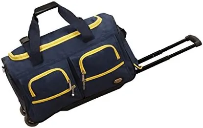 PRD322NAVY 22 in. ROLLING DUFFLE BAG - NAVY