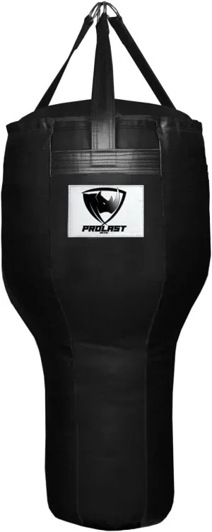 PROLAST Boxing Angle Heavy Punching Bag Best for Hook and Uppercut MMA Muay Thai 65 lb FILLED (MADE in USA)
