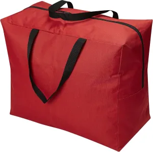 ProPik Holiday Ornaments Accessories Storage Bag Tear-proof Polyester Material 15” X 9.8” X 18.1” With Handles And Full Length Zipper (Red)