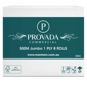 PROVADA Commercial Range 500M Jumbo Roll - Cleaning Supplies
