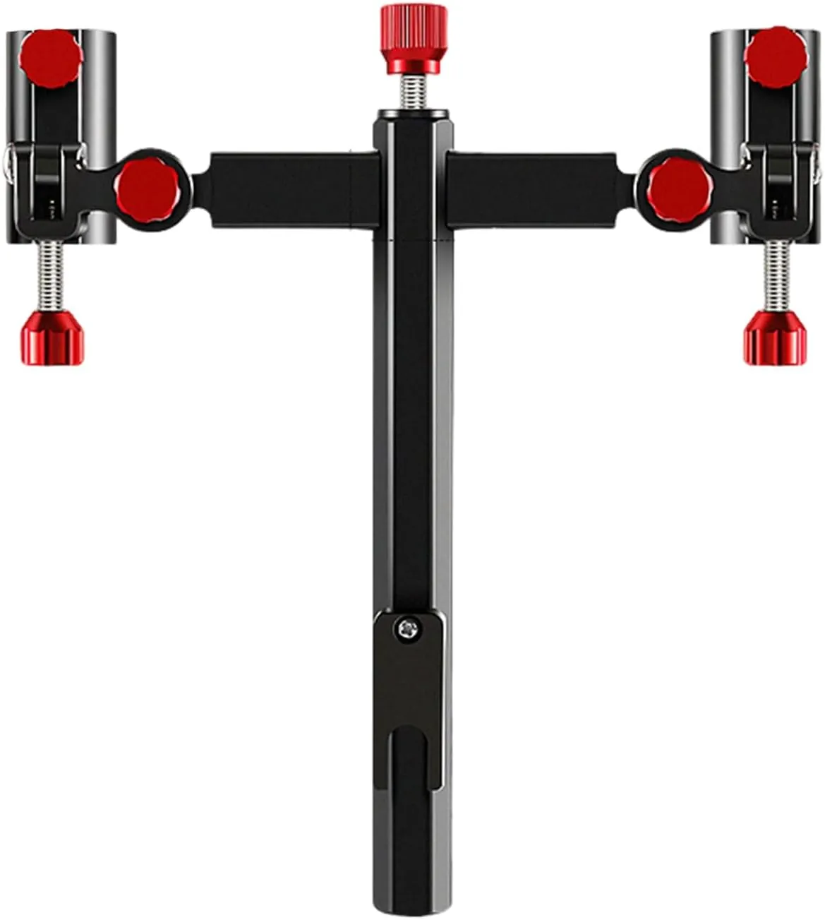 QINGFAN Fishing Rod Holder Adjustable Rotating Bracket Double Fortresses Bracket Fishing Tackle Accessories Easy to Use