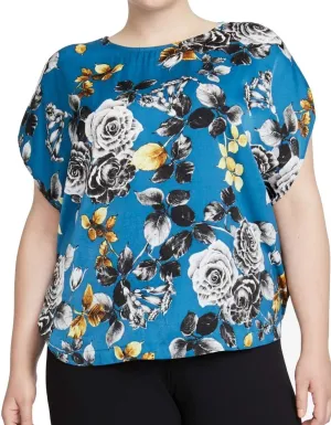 RACHEL Rachel Roy Women's Easy Cape Top