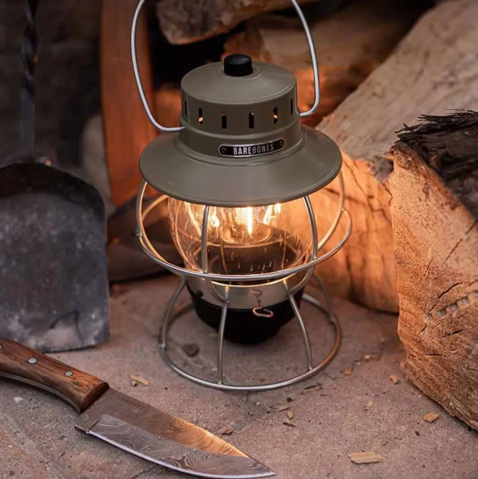 Railroad Lantern | Olive