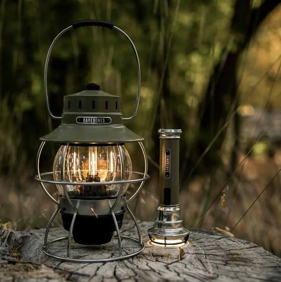Railroad Lantern | Olive
