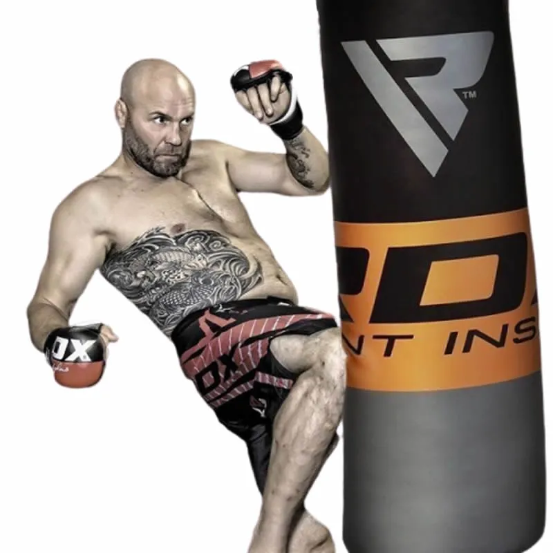 RDX FO 4ft / 5ft 8-in-1 Heavy Boxing Punch Bag & Gloves Set