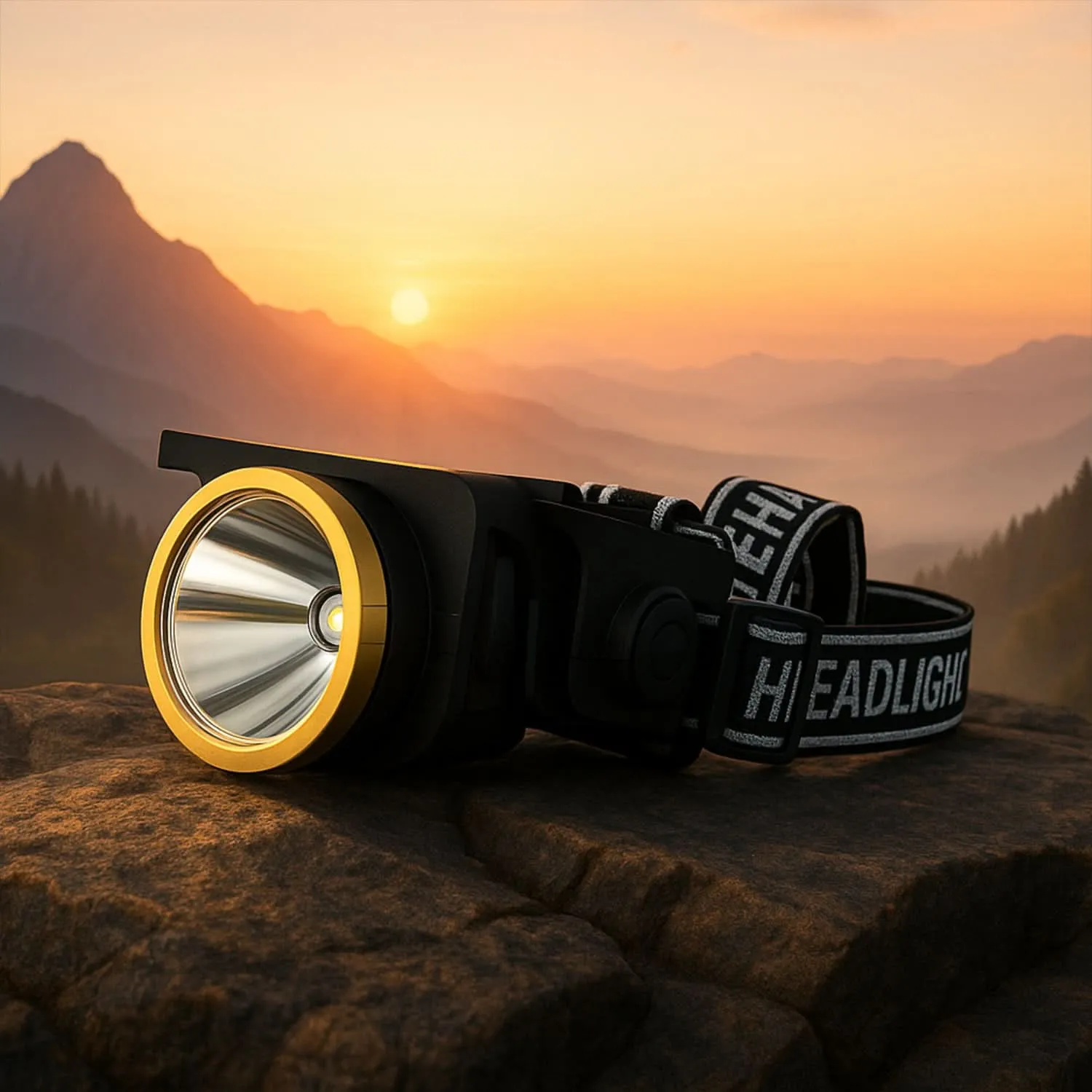 Rechargeable Solar Led Headlamp