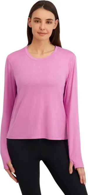 Reebok Women's Glow Long Sleeve Top