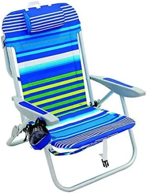 Rio 5-Position Backpack Beach Chair