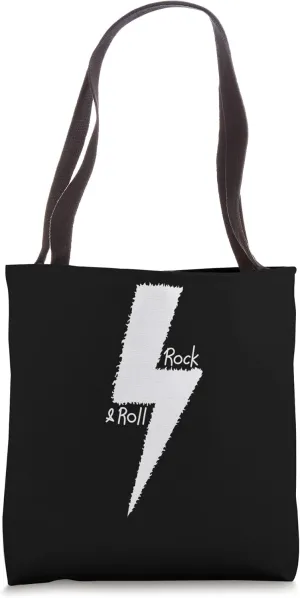 Rock 'n' Roll Guitar Genre Music Style Tote Bag