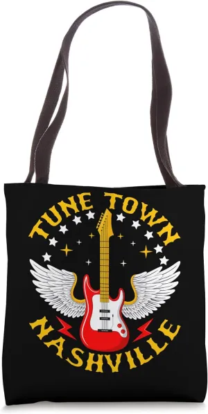 Rock out in style with this Nashville rock star Tote Bag