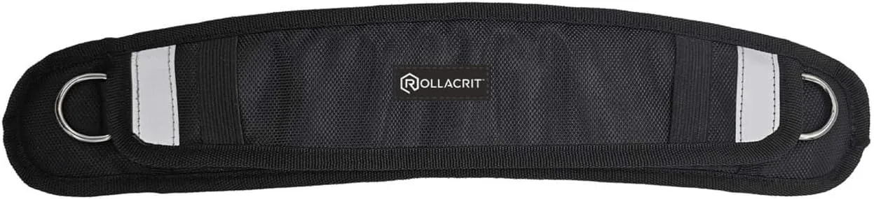 Rollacrit Deluxe Shoulder Pad Strap - Bag of Holding Accessory, High-Density EVA Foam, Velcro, Mesh
