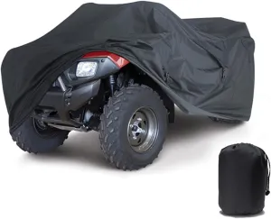 SBU ATV cover compatible for Yamaha Grizzly 700 FI Auto. 4x4 Quad 4 Wheeler All Terrain Vehicles 2007-2011. Strong All Weather Protection.