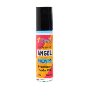 Scents & Inspiration Roll-On Fragrance Oil - Our Version of Angel for Men | Long Lasting & Alcohol-Free | Travel Size | Men's Fragrance Oil | 1/3 Fl. Oz