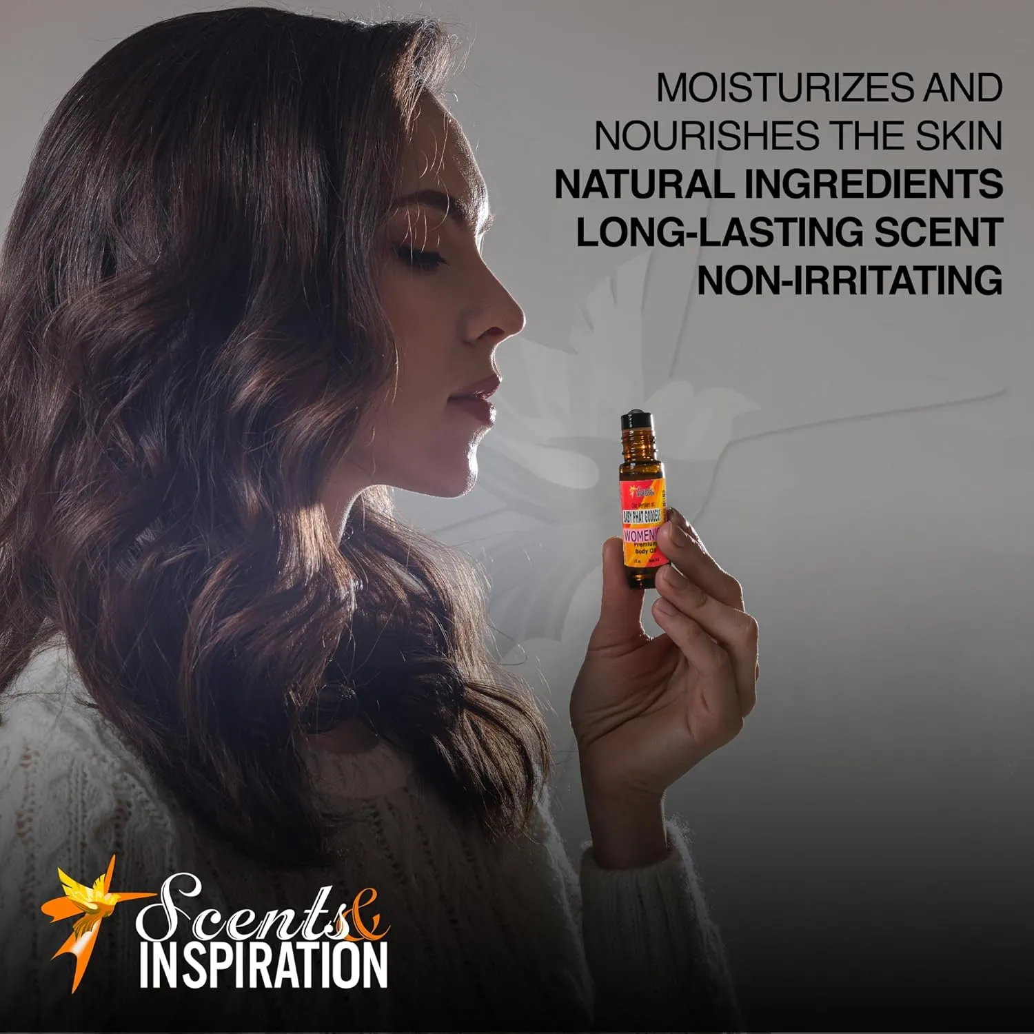 Scents & Inspiration Roll-On Fragrance Oil - Our Version of Baby Phat Goddess | Women's Fragrances | Alcohol-Free | Travel Size | Long Lasting Women's Fragrance Oil | 1 Fl. Oz