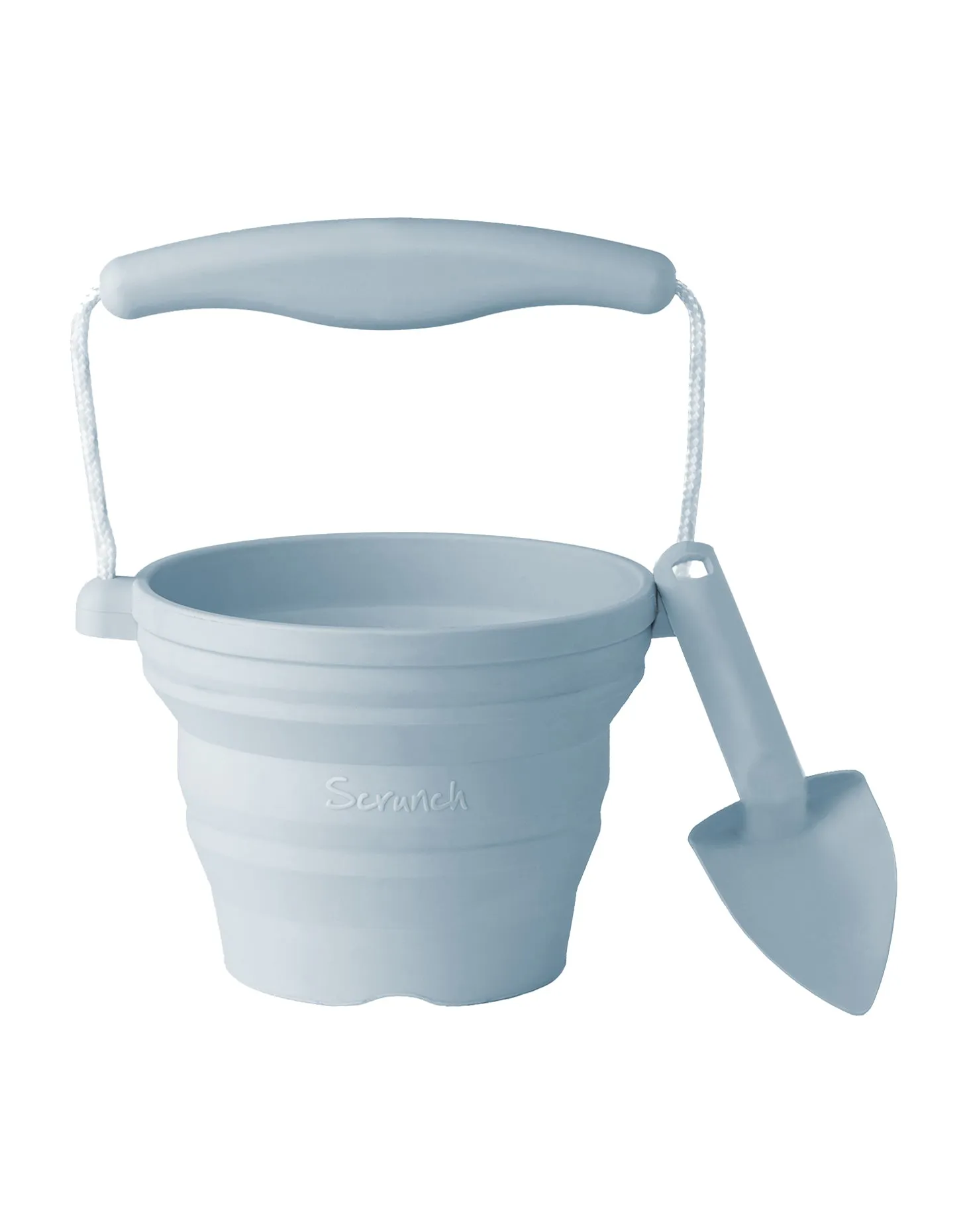 Scrunch Seedling Pot   Trowels - Duck Egg Blue