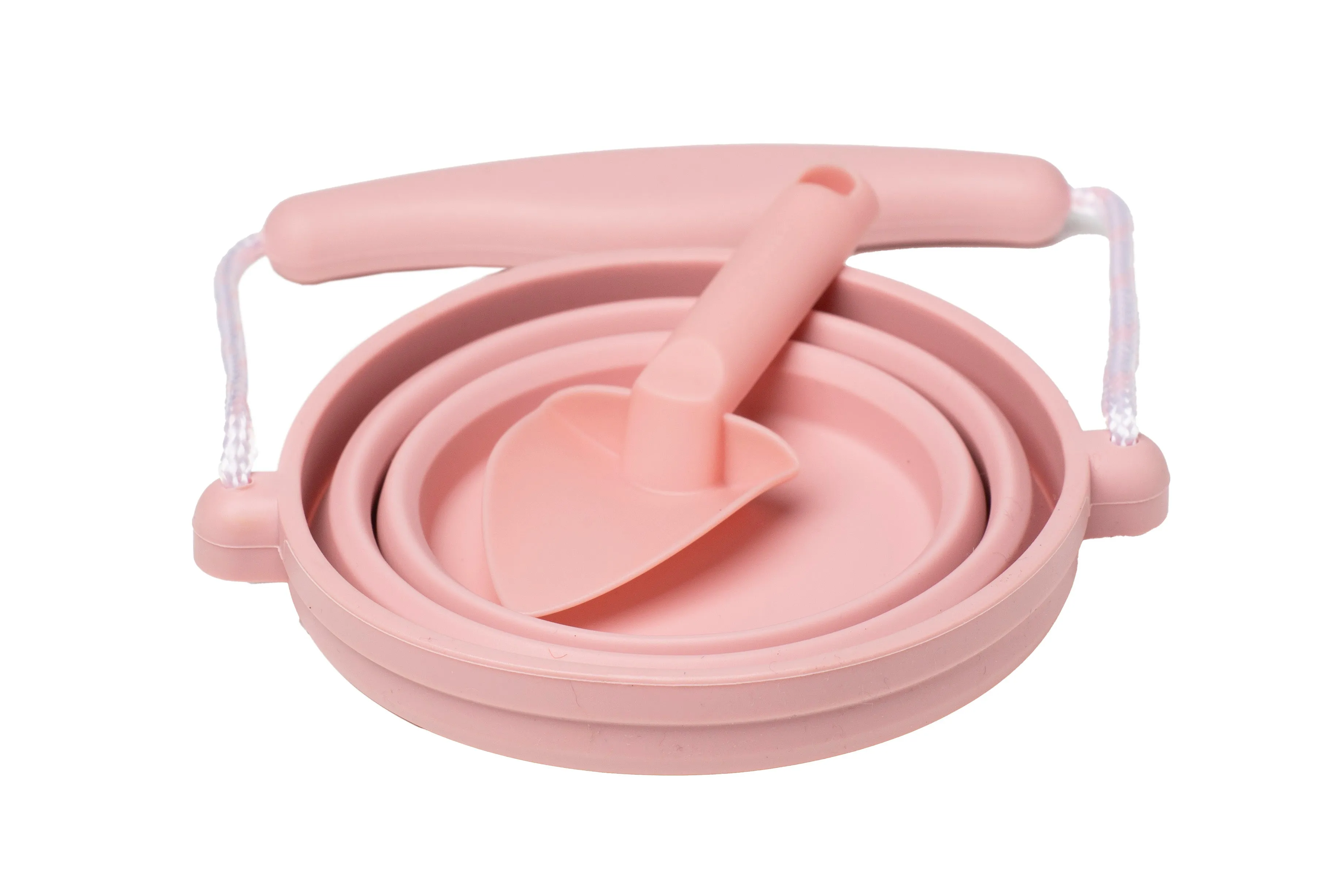 Scrunch Seedling Pot   Trowels - Dusty Rose