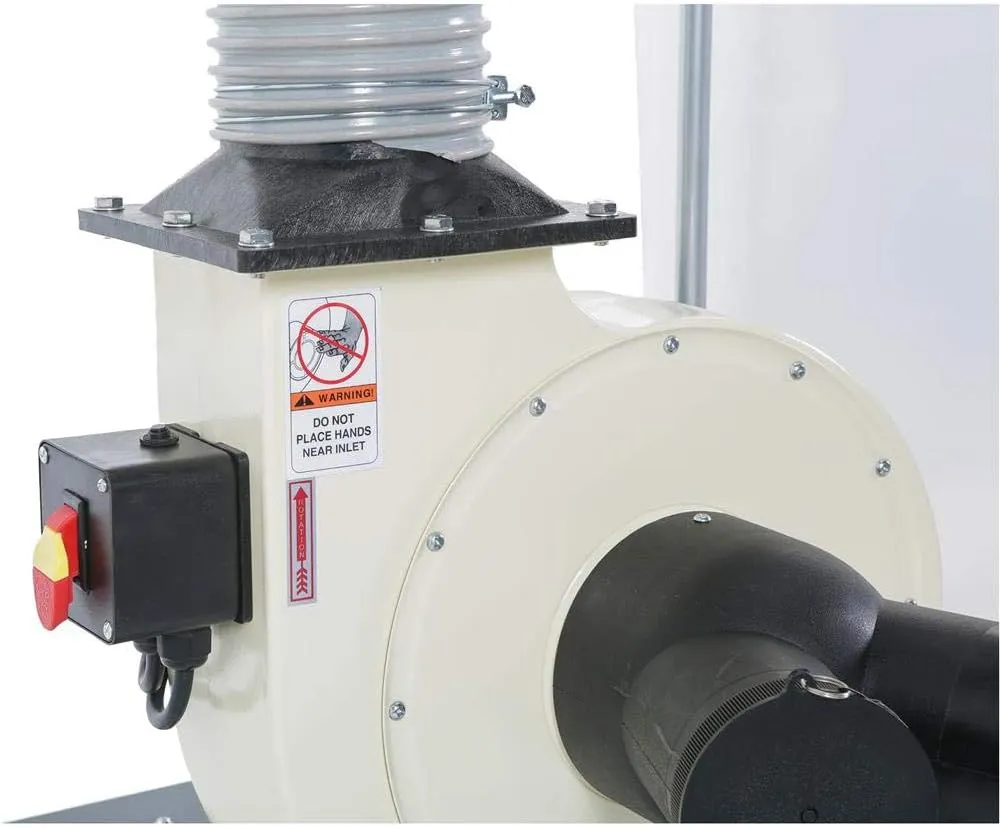 Shop Fox W1685-1-1/2 HP Dust Collector,White