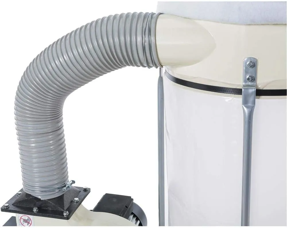 Shop Fox W1685-1-1/2 HP Dust Collector,White
