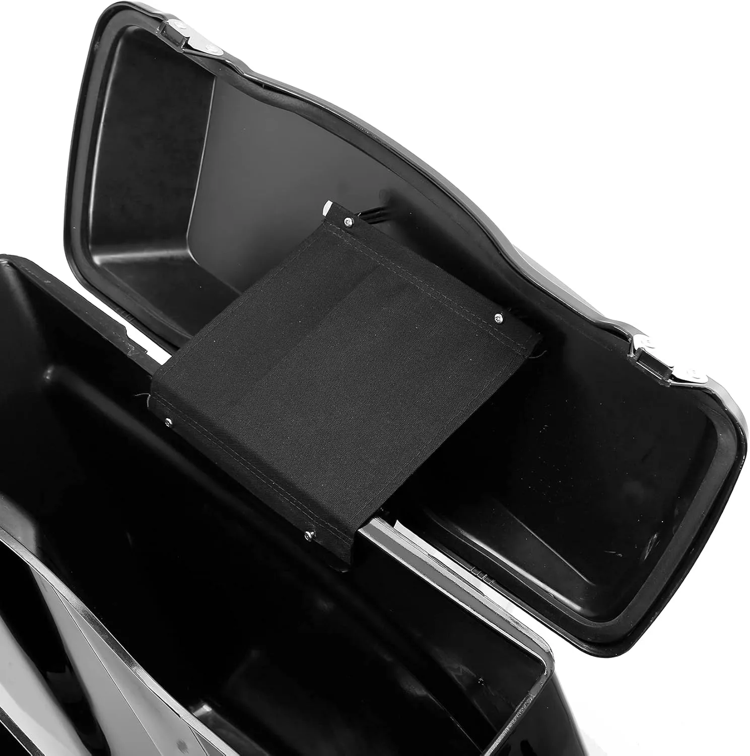 SLMOTO Hard Saddlebags Saddle Bag Conversion Brackets Fit For Harley 84-17 16 Heritage Softail Classic FLSTC Deluxe Springer FLSTS EFI Fatboy
