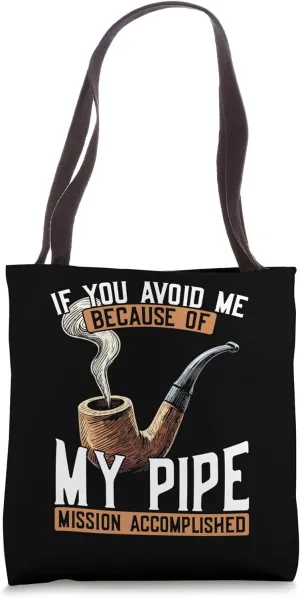 Smoking Pipe Smoking Roll Lover Pipe Smoker Men Tote Bag