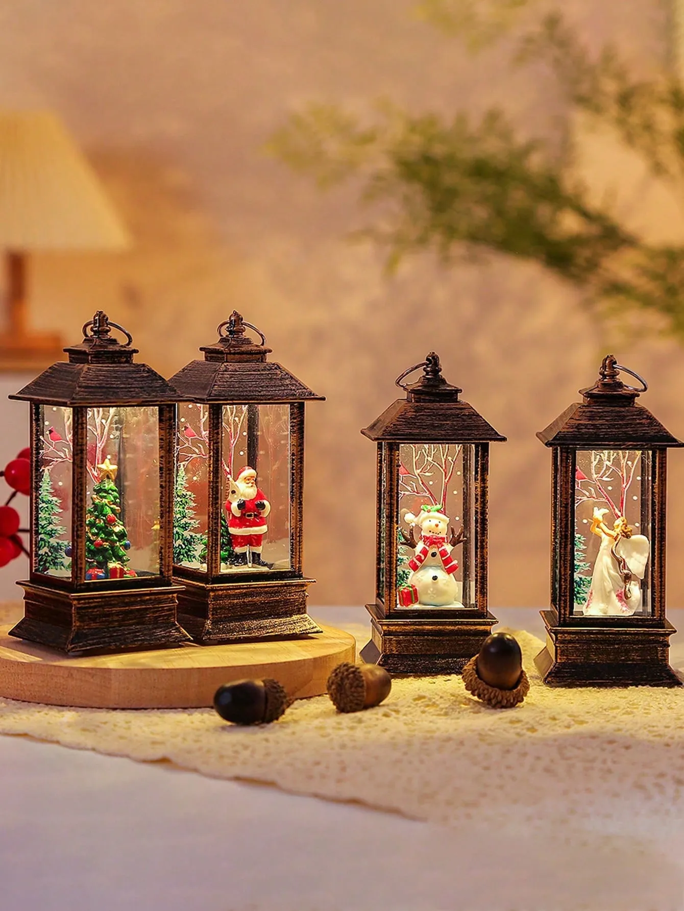 Snowball christmas lights|2pcs Random Christmas Snowball Lighs