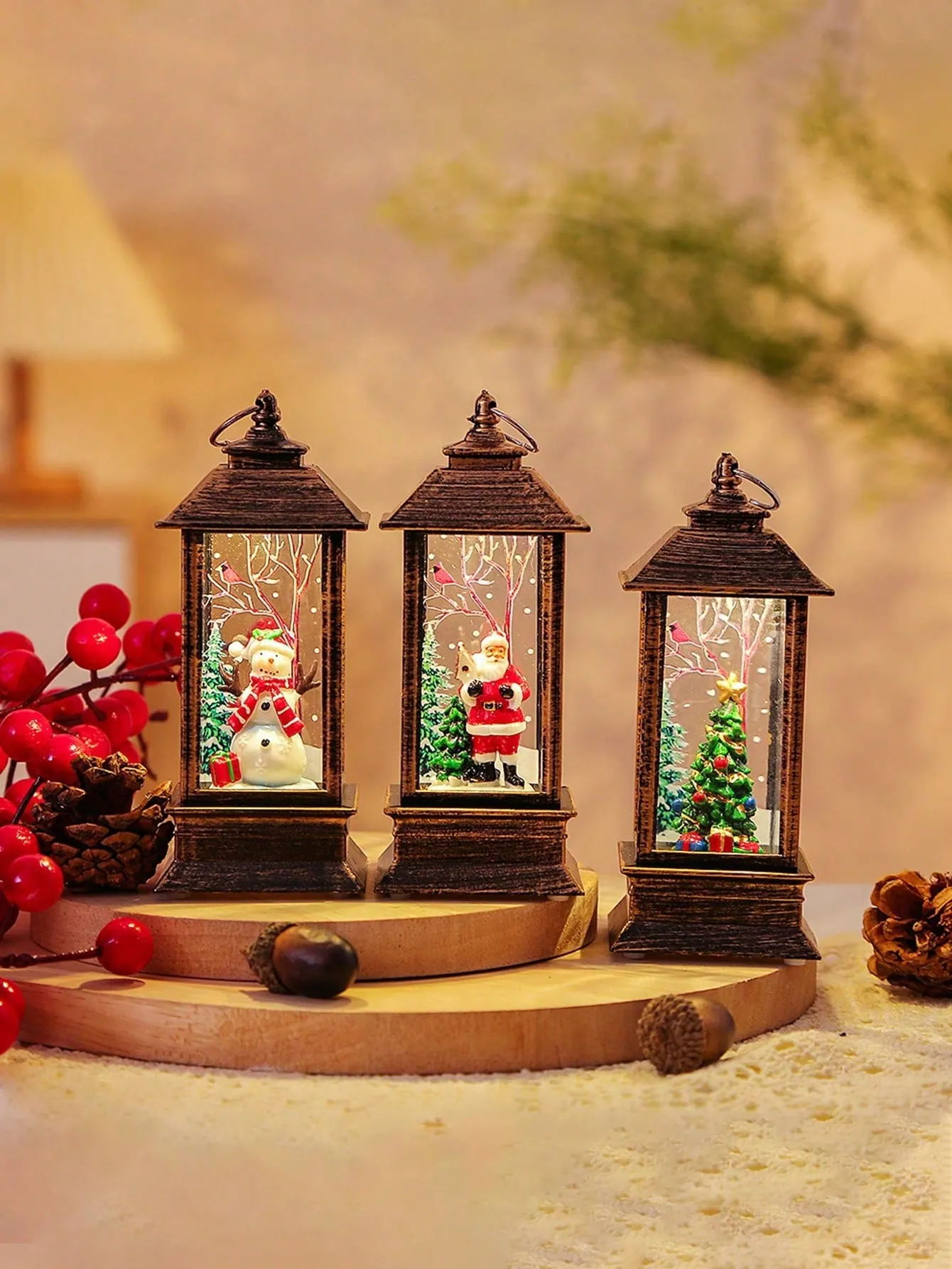 Snowball christmas lights|2pcs Random Christmas Snowball Lighs