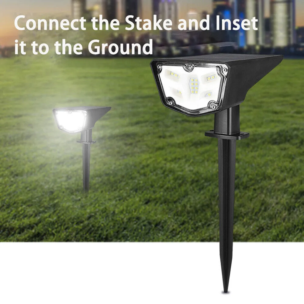 Solar buried lamp projection lamp LED outdoor landscape garden wall lamp