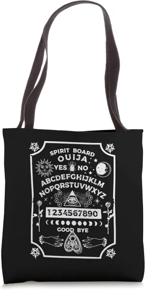 Spirit Board OUIJA Satanic Tote Bag