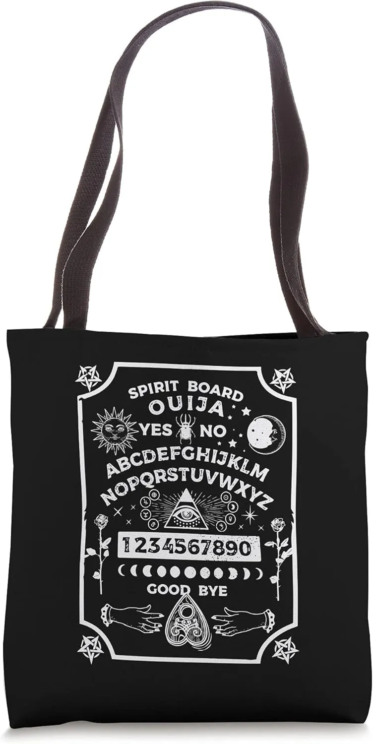 Spirit Board OUIJA Satanic Tote Bag