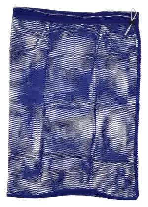 Sportime Heavy-Duty Mesh Storage Bag - 24 x 36 inches - Blue