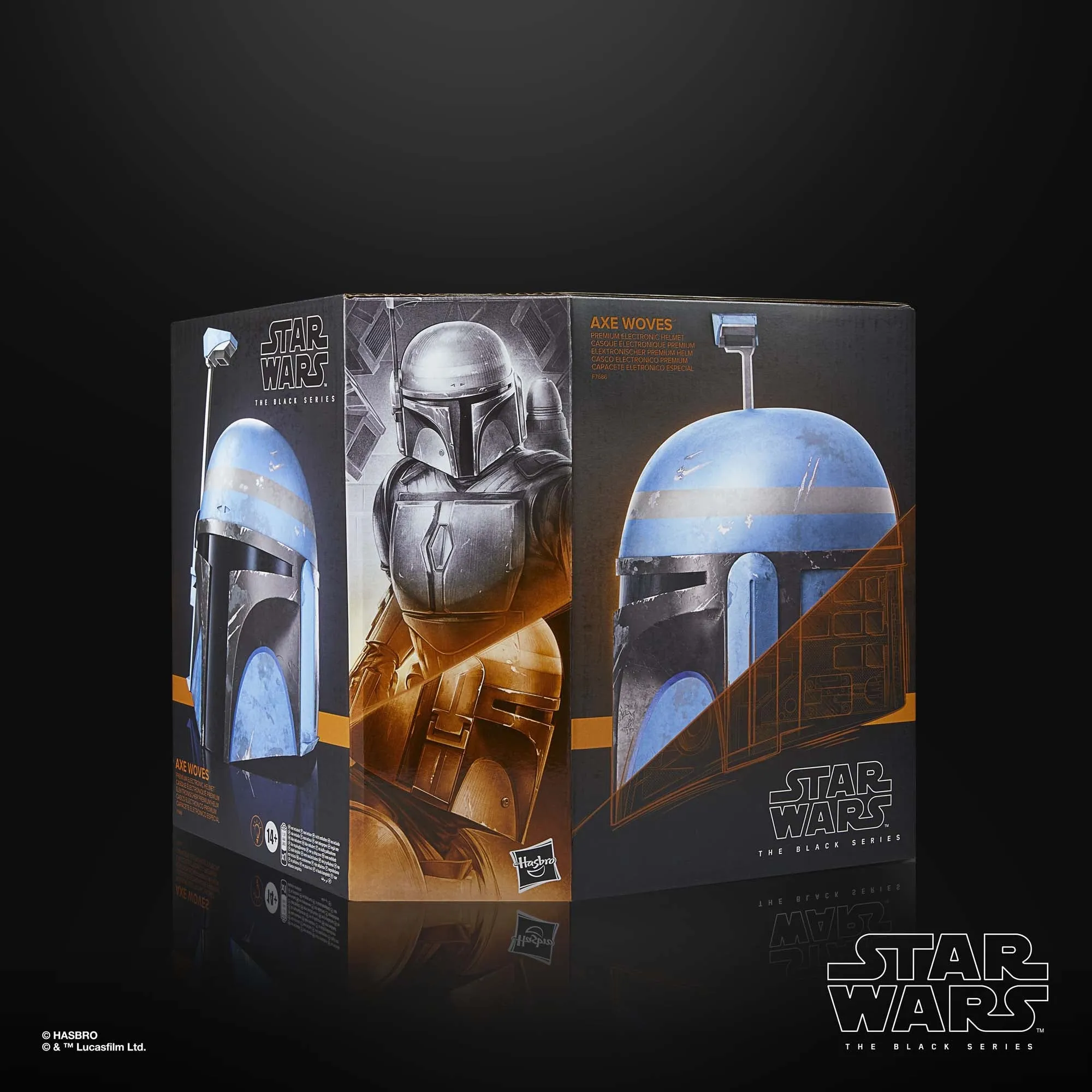 Star Wars The Black Series Axe Woves Helmet - Presale