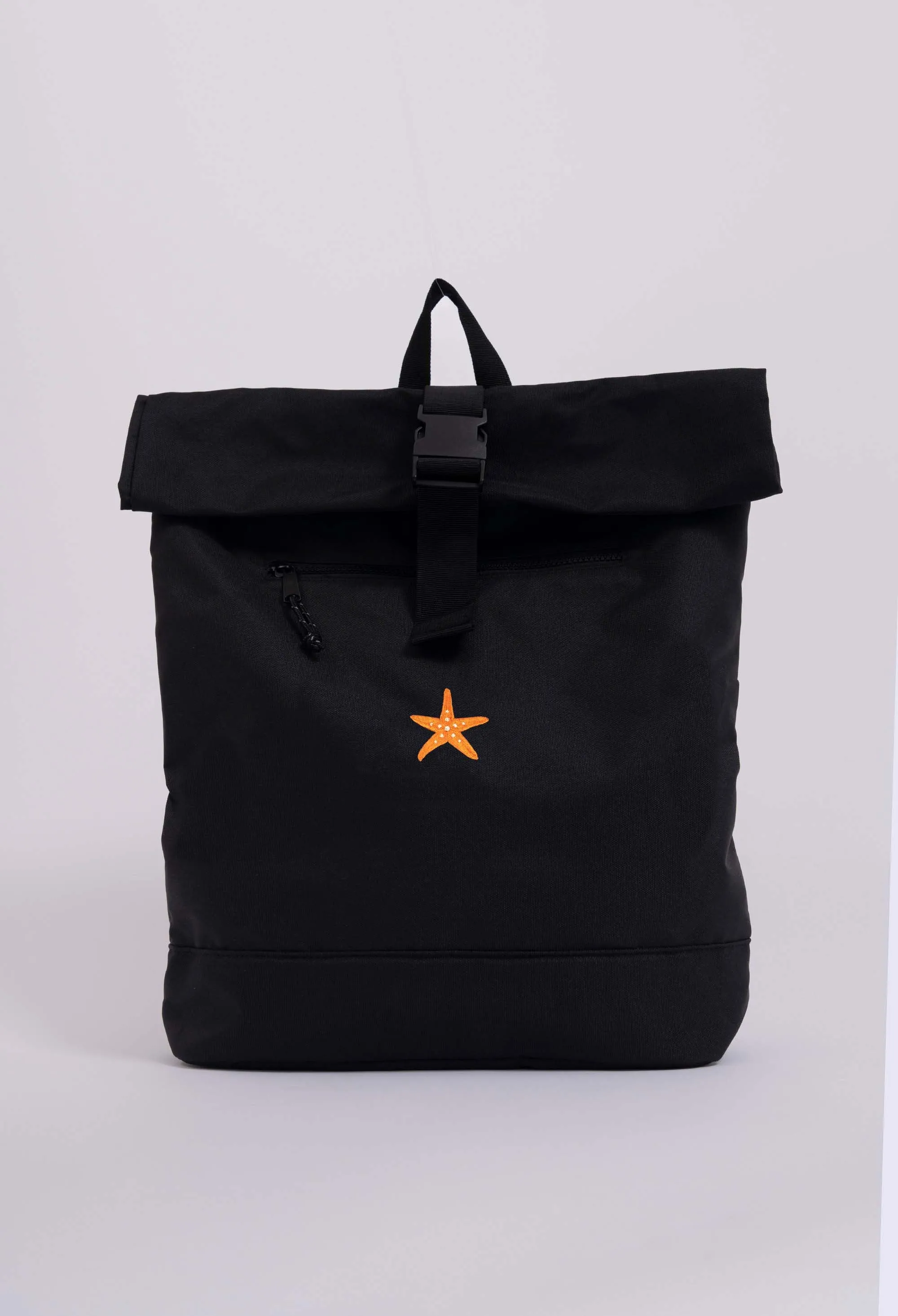 starfish recycled roll-top backpack