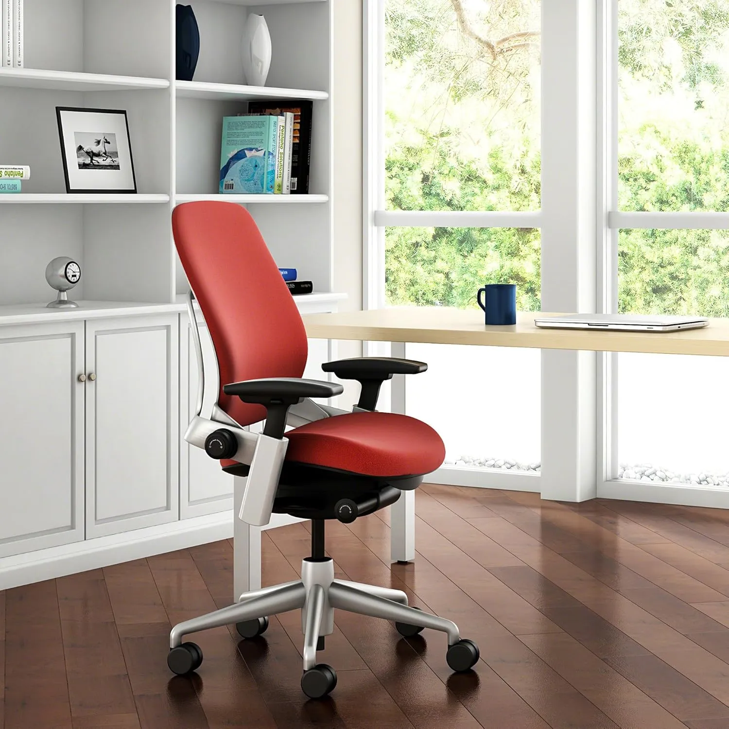 Steelcase Leap Chair, Barley Fabric -
