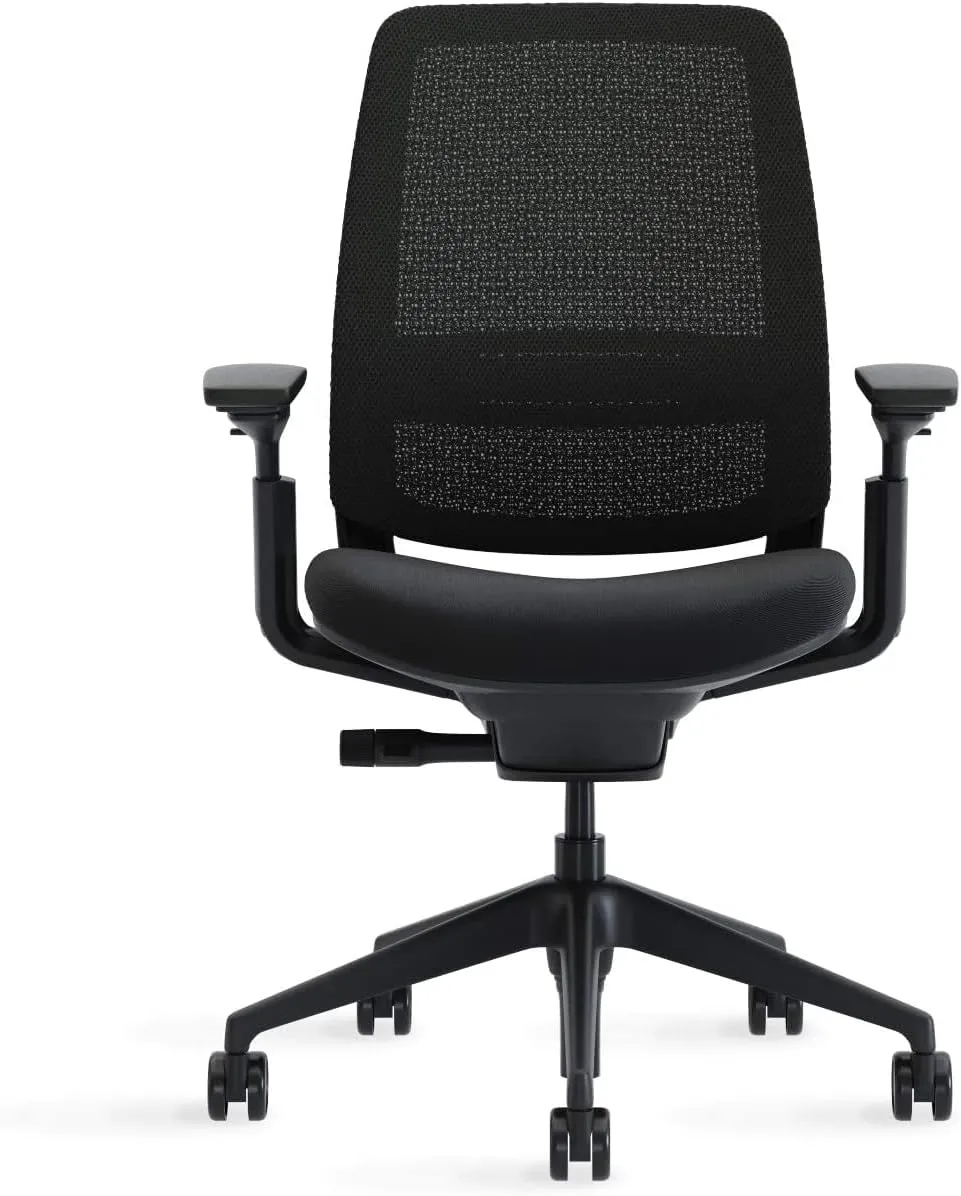 Steelcase Series 2 Office Chair, Graphite Frame, Cogent Connect Aubergine