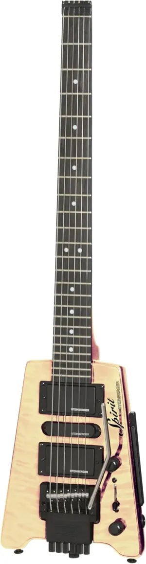 Steinberger EXCLUSIVE GT Pro Quilt Top Deluxe, Natural with bag