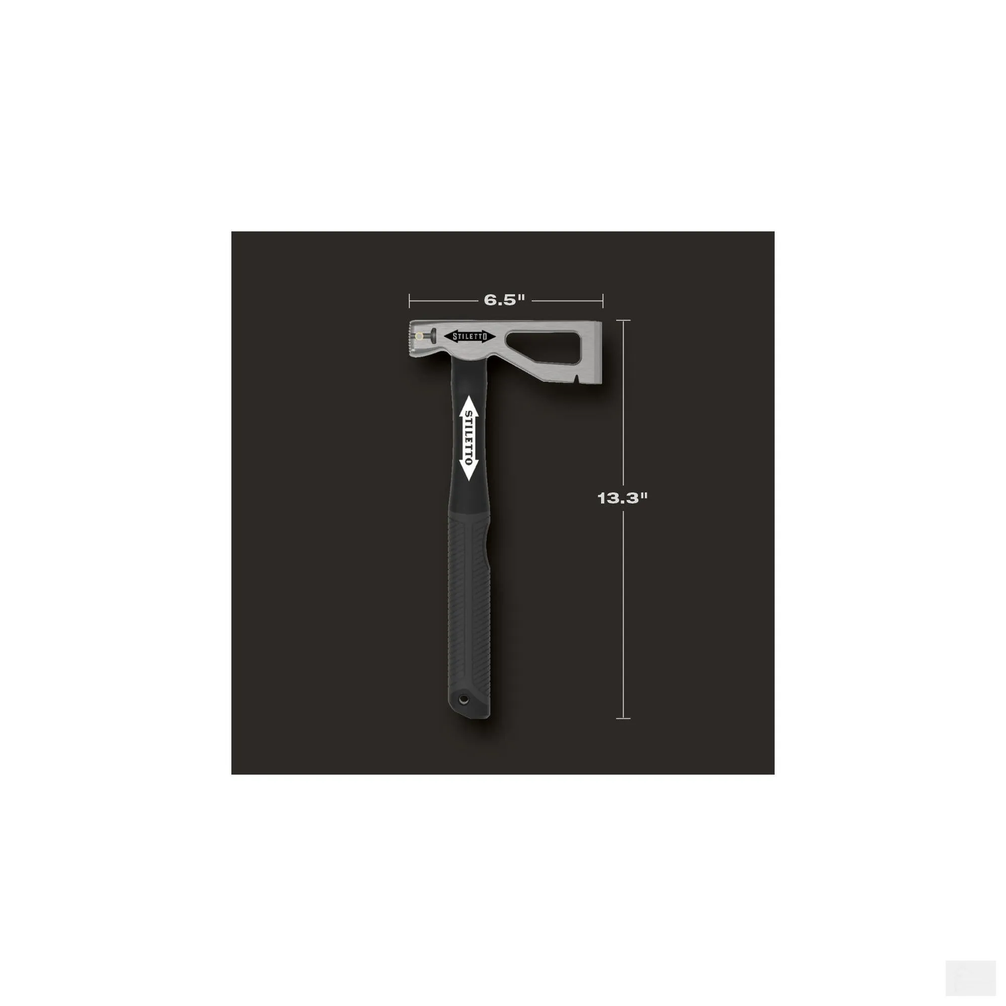 Stiletto 10oz Titanium Roofing/Lathers Hatchet [LATHAXE10-F]