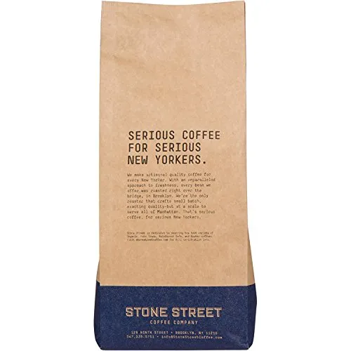 Stone Street Gourmet Coffee, Indonesian Sumatra Gayo Mountain, Single Origin, Ground, Dark Roast, 2 LB Bag