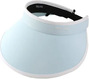 Sun Visor Hats for Women Ponytail Large Brim Summer Beach Hat UPF 50  UV Protection Packable Sun Cap for Travel