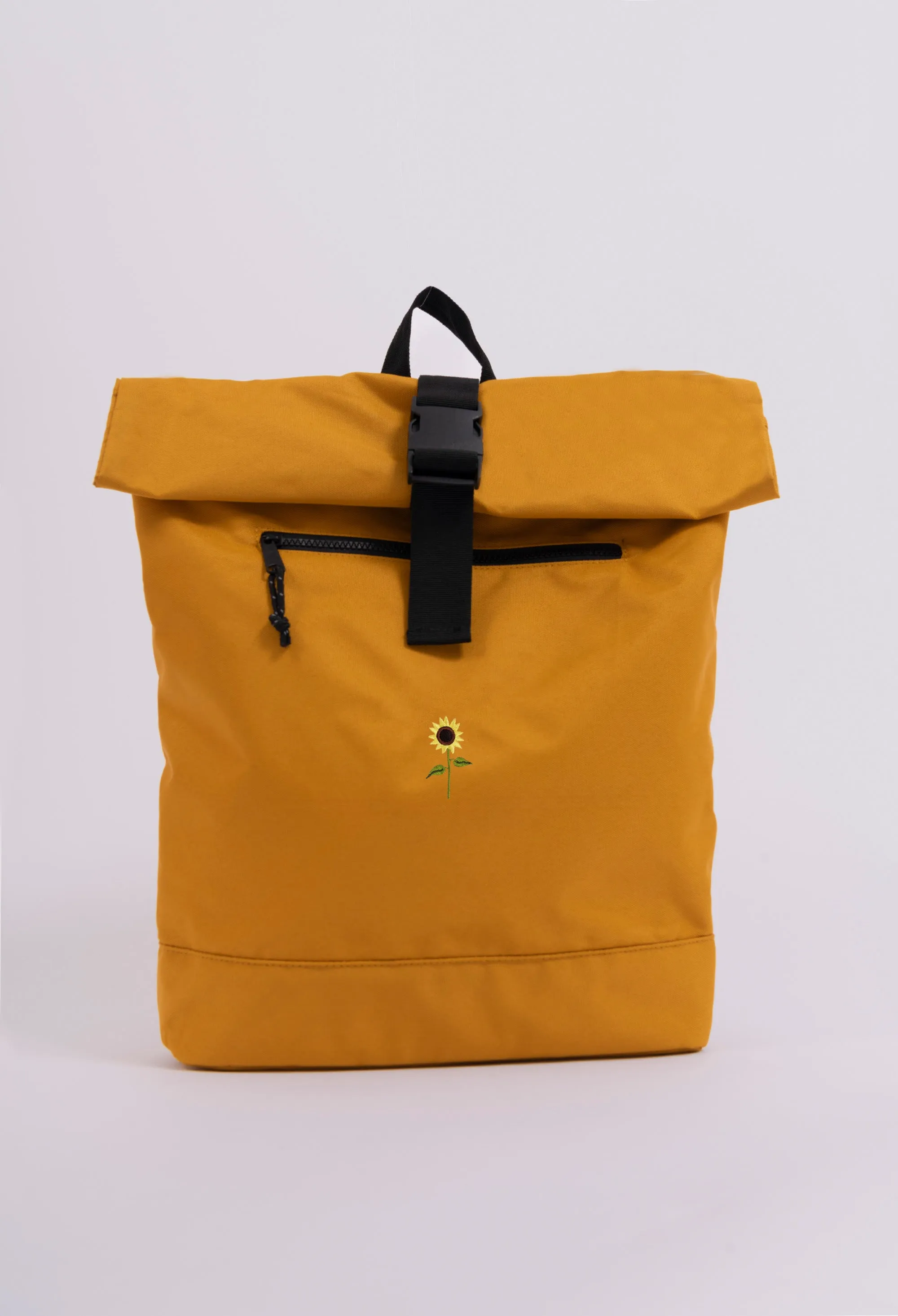 sunflower recycled roll-top backpack