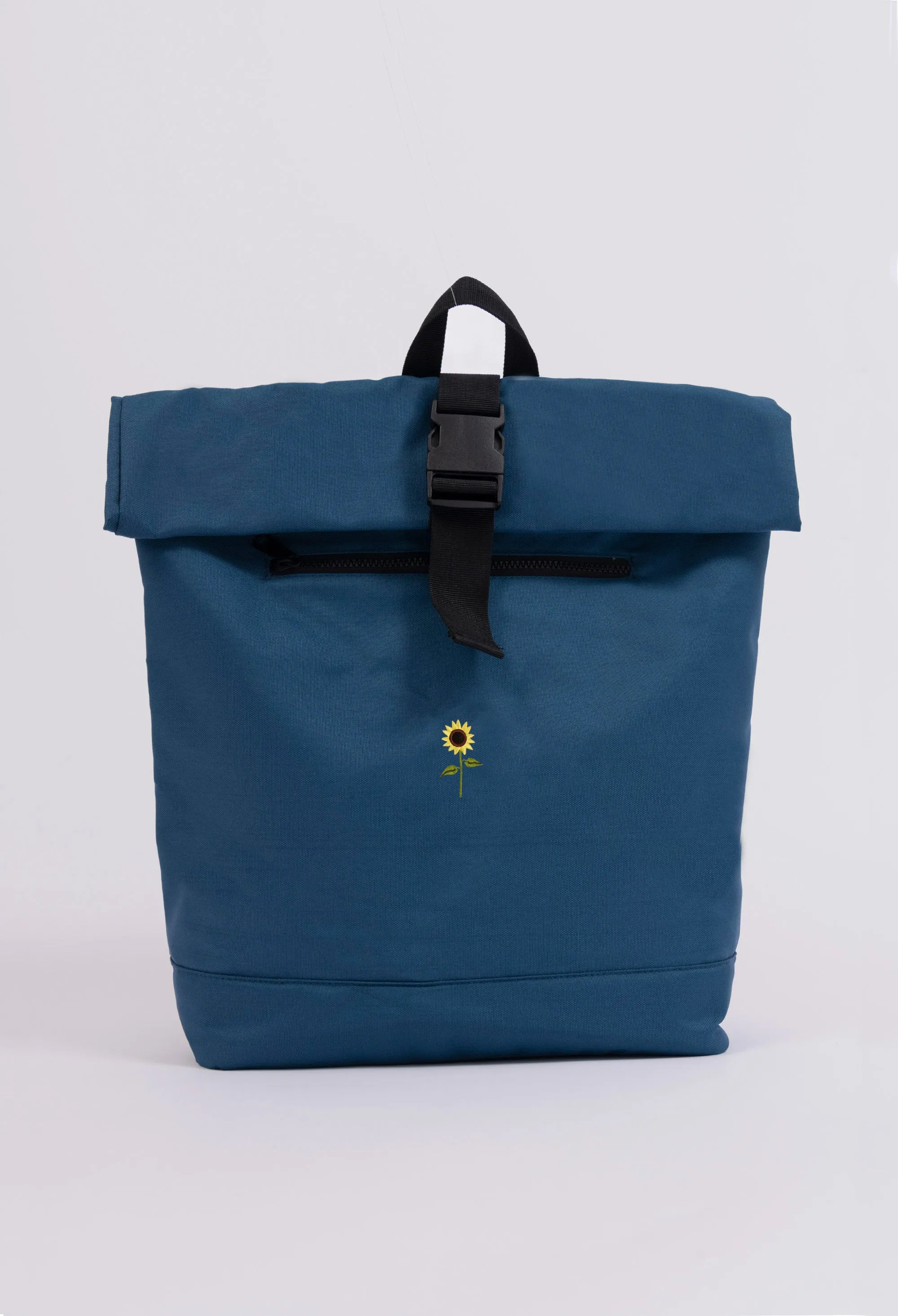 sunflower recycled roll-top backpack