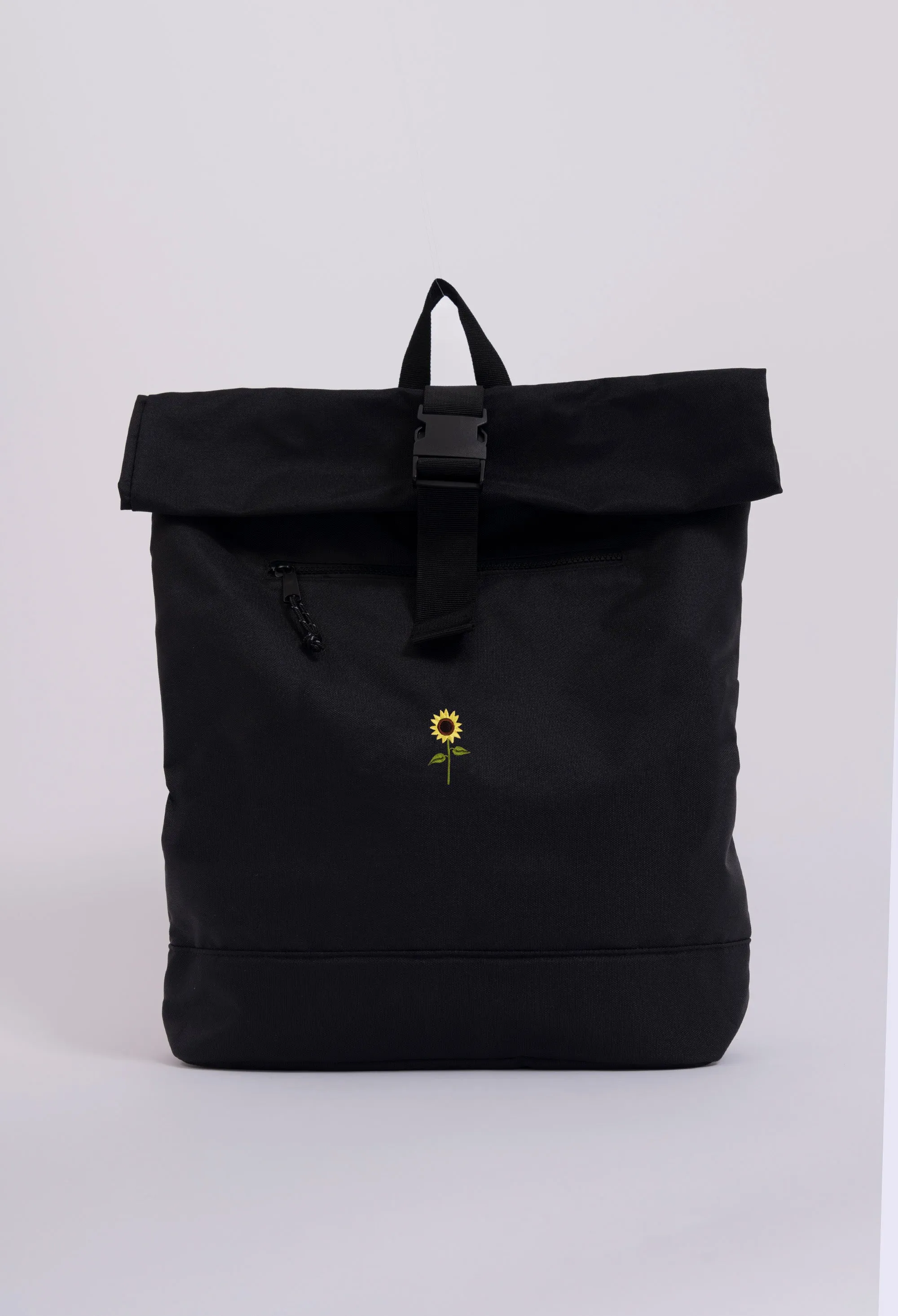 sunflower recycled roll-top backpack