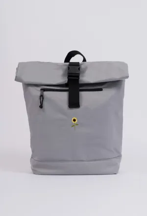 sunflower recycled roll-top backpack