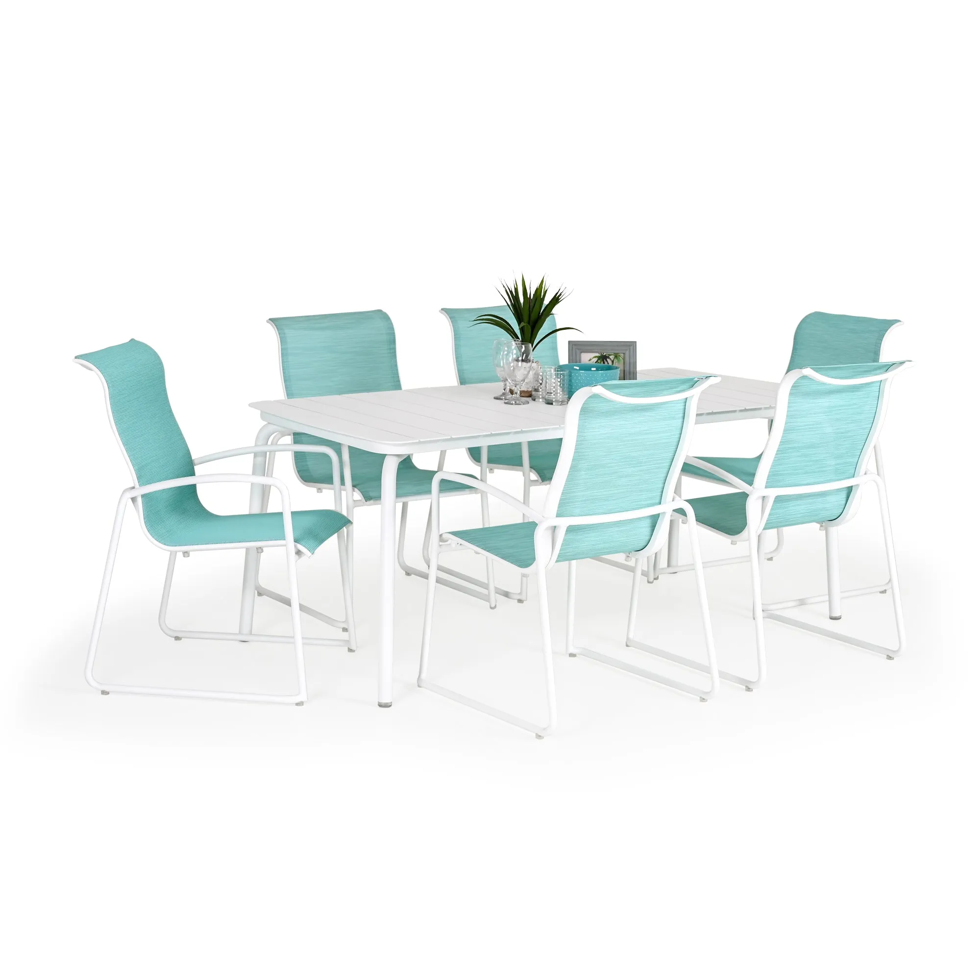 Surfside Outdoor Aluminum Sling Dining Chair