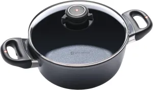 Swiss Diamond - 8" Induction Casserole w/Glass Lid