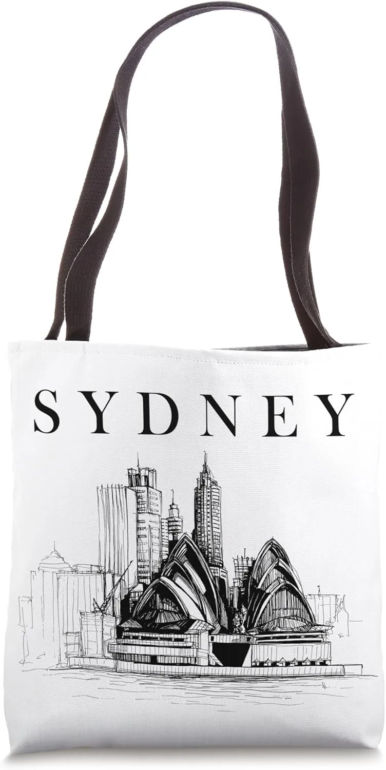 Sydney Australia Opera House Sydney Traveling Australian Tote Bag