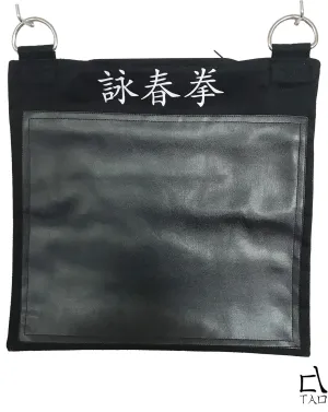 Tao Wing Chun Wall Bag Strike Target 1 Section Kung fu Canvas and PU Leather (unfilled)